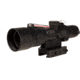 Trijicon 3x30 mm Dual Illuminated Q-LOC Compact ACOG Scope, 3x30 mm, 7.62x51mm/175gr. Red, Chevron Reticle, Matte Black, 400379