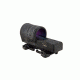 Trijicon 42mm Reflex Amber 4pt5 Moa Dot Reticle Sight Black Throw Lever Flattop Mount Rx34 23 Back V6