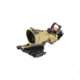Trijicon 4x32 ACOG ECOS, Center Illuminated Amber Crosshair 5.56 Reticle w/ Backup Iron Sights, Quick Release Mount &amp; LED 3.25 MOA Red Dot RMR Type 2, Cerakote FDE, 100555