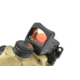 Trijicon 4x32 ACOG ECOS, Center Illuminated Amber Crosshair 5.56 Reticle w/ Backup Iron Sights, Quick Release Mount &amp; LED 3.25 MOA Red Dot RMR Type 2, Cerakote FDE, 100555