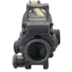 Trijicon 4x32 ACOG Rifle Scope, Dual Illuminated Amber Crosshair .223 Reticle w/ Colt Knob Thumbscrew Mount &amp; LED 3.25 MOA Red Dot RMR Type 2, Black, 100551