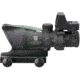 Trijicon 4x32 ACOG Rifle Scope, Dual Illuminated Green Chevron .223 Reticle w/ Colt Knob Thumbscrew Mount &amp; LED 3.25 MOA Red Dot RMR Type 2, Black, 100548