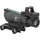 Trijicon 4x32 ACOG Rifle Scope, Dual Illuminated Green Chevron .223 Reticle w/ Colt Knob Thumbscrew Mount &amp; LED 3.25 MOA Red Dot RMR Type 2, Black, 100548