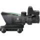 Trijicon 4x32 ACOG Rifle Scope, Dual Illuminated Green Crosshair .223 Reticle w/ Colt Knob Thumbscrew Mount &amp; LED 3.25 MOA Red Dot RMR Type 2, Black, 100552