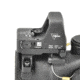 Trijicon 4x32 ACOG Rifle Scope, Dual Illuminated Green Crosshair .223 Reticle w/ Colt Knob Thumbscrew Mount &amp; LED 3.25 MOA Red Dot RMR Type 2, Black, 100552