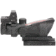 Trijicon 4x32 ACOG Rifle Scope, Dual Illuminated Red Chevron .223 Reticle w/ Colt Knob Thumbscrew Mount &amp; LED 3.25 MOA Red Dot RMR Type 2, Black, 100549
