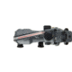 Trijicon 4x32 ACOG Rifle Scope, Dual Illuminated Red Chevron .223 Reticle w/ Colt Knob Thumbscrew Mount &amp; LED 3.25 MOA Red Dot RMR Type 2, Cerakote Gray, 100568