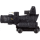 Trijicon 4x32 ACOG Rifle Scope, LED Red Crosshair .223 Reticle w/ Colt Knob Thumbscrew Mount &amp; Adjustable LED 3.25 MOA Red Dot RMR Type 2, Black, 100564