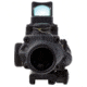 Trijicon 4x32 ACOG Rifle Scope, LED Red Crosshair .223 Reticle w/ Colt Knob Thumbscrew Mount &amp; LED 3.25 MOA Red Dot RMR Type 2, Black, 100558