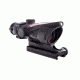 Trijicon 4x32 BAC ACOG Rifle Scope,Dual Illuminated Red Crosshair 300BLK Reticle w/TA51 Mount 100411
