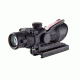 Trijicon 4x32 BAC ACOG Rifle Scope,Dual Illuminated Red Crosshair 300BLK Reticle w/TA51 Mount 100411