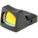 Trijicon RMR Type 2 Automatic Red Dot Sight 1x, 6.5 MOA Red Dot, RMR Mount, No Adjustable Button, Black, RM02-C-700607