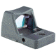 Trijicon RMR Type 2 Automatic Red Dot Sight, 6.5 MOA Red Dot, RMR Mount, No Adjustable Button, Gray, 700643