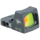 Trijicon RMR Type 2 Automatic Red Dot Sight, 6.5 MOA Red Dot, RMR Mount, No Adjustable Button, Gray, 700643