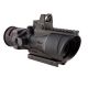 Trijicon 6x48 ACOG Rifle Scope, Dual Illuminated Red Chevron .308 Reticle w/ Colt Knob Thumbscrew Mount &amp; LED 6.5 MOA Red Dot RMR Type 2, Black, 100560