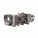Trijicon AccuPin Bow Sight Green with AccuDial Mount Left Handed