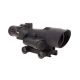 Trijicon ACOG 3.5x35 Red LED Illuminated Rifle Scope .308 Horseshoe/Dot Reticle w/ TA51 Mount, Black, 100499