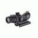 Trijicon ACOG 4x32 Dual Ill Rifle Scope w/Mount, Amber Horseshoe .223 Reticle