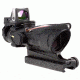 Trijicon ACOG 4x32 Dual Illum. Red Crosshair .223 Ballistic Reticle w/ TA51 Mount Dual Illum. RMR 7.0 MOA Amber Dot Sight TA31RM04