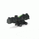 Trijicon ACOG 4x32 Illuminated Rifle Scope - Green Chevron Reticle, for M150, Black w/ TA51 Mount