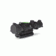 Trijicon ACOG 4x32 Illuminated Rifle Scope - Green Chevron Reticle, for M150, Black w/ TA51 Mount