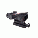 Trijicon ACOG TA31 4x32mm Rifle Scope, Black, Red Chevron .223 / 5.56x45mm Reticle, MOA Adjustment, TA31F