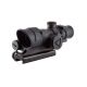 Trijicon ACOG TA02 LED 4x32mm Rifle Scope, Black, Red Crosshair .223 / 5.56x45mm Reticle, MOA Adjustment, 100190