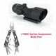 Trijicon ACOG 6x48 Machine Gun Rifle Scopes w/ Red Chevron BAC includes TA75 Adapter and Docter MRD with FREE Gerber Suspension Multi-Plier
