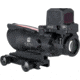 Trijicon ACOG/RCR, 4X32mm Dual Illuminated Red Chevron .223 Reticle, Thumbscrew Mount, LED 3.25 MOA Red Dot RCR, Matte Finish, Black, TA31-C-100813