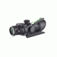 Trijicon ACOG 4x32 Scope w/Green Dual Illuminated Doughnut Reticle BAC-M16/AR15, Black TA31-G