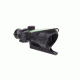 Trijicon ACOG 4x32 Scope w/Green Dual Illuminated Doughnut Reticle BAC-M16/AR15, Black TA31-G
