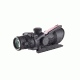 Trijicon ACOG 4x32 Scope w/Red Dual Illuminated Doughnut Reticle BAC-M16/AR15, Black TA31