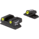 Trijicon Bright Tough 3 Dot Green Front Yellow Rear Night Sight Set For Beretta Px4 Cd Be11y