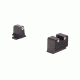 Trijicon Night Sight Suppressor Set w/White Front/White Rear &amp; Green Lamps for Sig Sauer 40/.45, 600914