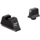 Trijicon Bright &amp; Tough Suppressor Sights - Glock Standard Frames, Glock 17-45, White-Green Front/Black-Yellow Rear Reticle Color, GL201-C-600660