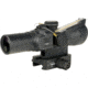 Trijicon Compact Dual Illuminated ACOG Scope, 1.5x24 mm, Amber, 8 MOA Triangle Reticle, Matte Black, 400334