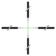 Trijicon Compact Dual Illuminated ACOG Scope, 2x20mm, Green, Crosshair Reticle, Matte Black, 400341