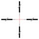 Trijicon Compact Dual Illuminated ACOG Scope, 2x20mm, Red, Crosshair Reticle, Matte Black, 400343