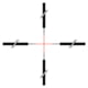 Trijicon Compact Dual Illuminated ACOG Scope, 2x20mm, Red, Crosshair Reticle, Matte Black, 400343