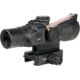 Trijicon Compact Dual Illuminated ACOG Scope, 2x20mm, Red, .223 Rapid Target RTR Reticle, Matte Black, 400388