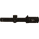 Trijicon Credo CR424 1-4x24mm Rifle Scope, 30 mm Tube, Second Focal Plane, Black, Green MRAD Ranging Reticle, Mil Rad Adjustment, 2900012