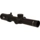 Trijicon Credo CR424 1-4x24mm LPVO Rifle Scope, 30 mm Tube, Second Focal Plane, Black, Red MRAD Ranging Reticle, Mil Rad Adjustment, 2900011