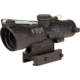 Trijicon Dual Illuminated Compact ACOG Scope, 3x24 mm, Green, .223/55gr. Horseshoe Dot Reticle, Matte Black, 400350