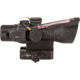 Trijicon Dual Illuminated Compact ACOG Scope, 3x24 mm, Red, .223/55gr. Horseshoe Dot Reticle, Matte Black, 400348