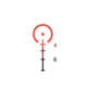 Trijicon Dual Illuminated Compact ACOG Scope, 3x24 mm, Red, .223/55gr. Horseshoe Dot Reticle, Matte Black, 400348