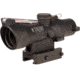Trijicon Dual Illuminated Compact ACOG Scope, 3x24 mm, Red, .223/55gr. Horseshoe Dot Reticle, Matte Black, 400348