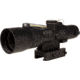 Trijicon Dual Illuminated Compact ACOG Scope, 3x30 mm, 300BLK 115/220gr. Amber, Crosshair Reticle, Matte Black, 400381