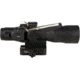 Trijicon Dual Illuminated Q-LOC Compact ACOG Scope, 3x30 mm, 7.62x51mm/175gr. Amber, Chevron Reticle, Matte Black, 400364