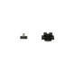 Trijicon Bright &amp; Tough Firestar Night Sight Set, pt40, 3 Dot, Green Front, Green Rear FS02