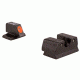 Trijicon FNH HD  Night Sight Set - .40, Yellow Front Outline 600678
